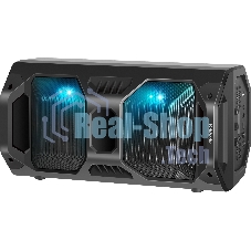 Портативная акустика Defender Rage 50 Вт Light/BT/FM/USB/LED/TWS черный