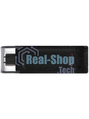 Флешка USB Kingston DataTraveler DT70 (DT70/64Gb), 64Gb, USB-C 3.2 Gen 1,  R/W 70/45, черный