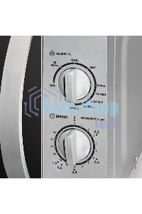 Микроволновая печь BBK 20MWG740M/S серебро, 20 л, 700 Вт, поворотный механизм