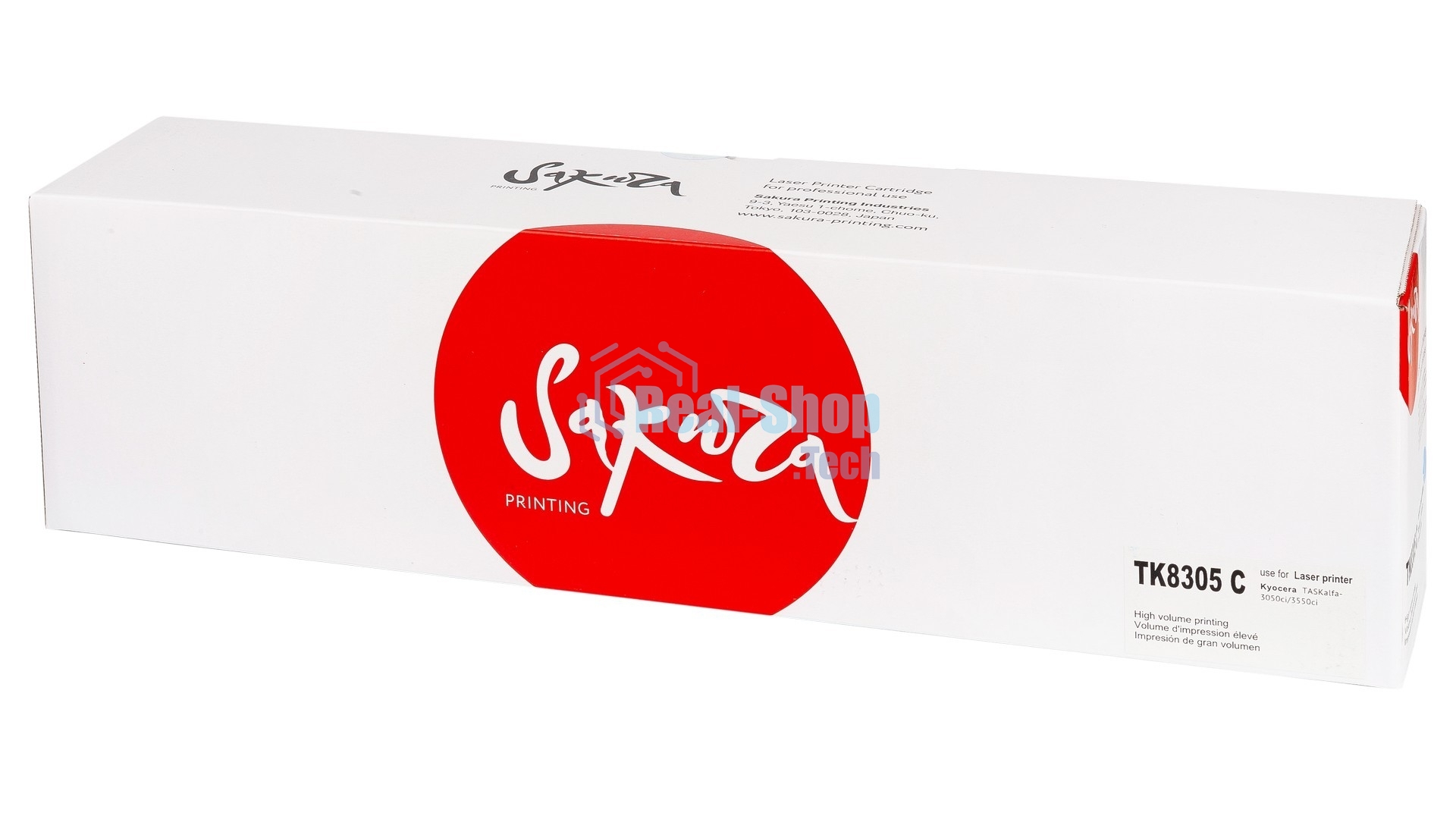 Картридж Sakura TK8305C для Kyocera Mita TASKalfa 3050ci, TASKalfa 3051ci, TASKalfa 3550ci, TASKalfa 3551ci, синий, 15 000  к.