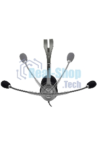 Гарнитура проводная Logitech Headset H110 grey (981-000472/981-000271)