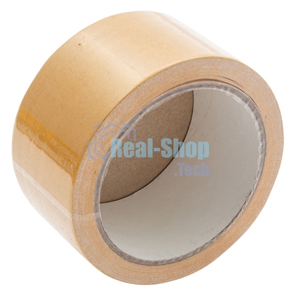 Лента клейкая двусторонняя Сибртех, 50мм х 10м, на тканевой основе