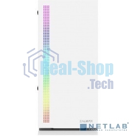 Компьютерный корпус ZALMAN S5, ATX, WHITE, WINDOW, 2xCOMBO (3.5