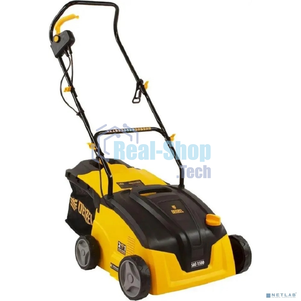 Скарификатор-аэратор электрический Denzel SAE-1500, 1500 Вт, -11/+5 см, 32 cм