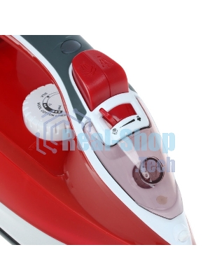 Утюг Kelli KL-1622 красный, 2200 Вт, 100 г/мин, 400 мл