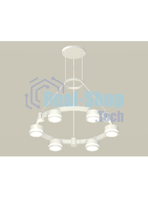Светильник Ambrella light XR92031200/6 SWH/FR белый песок/белый матовый GX53 (A9203, C9231, N8412)