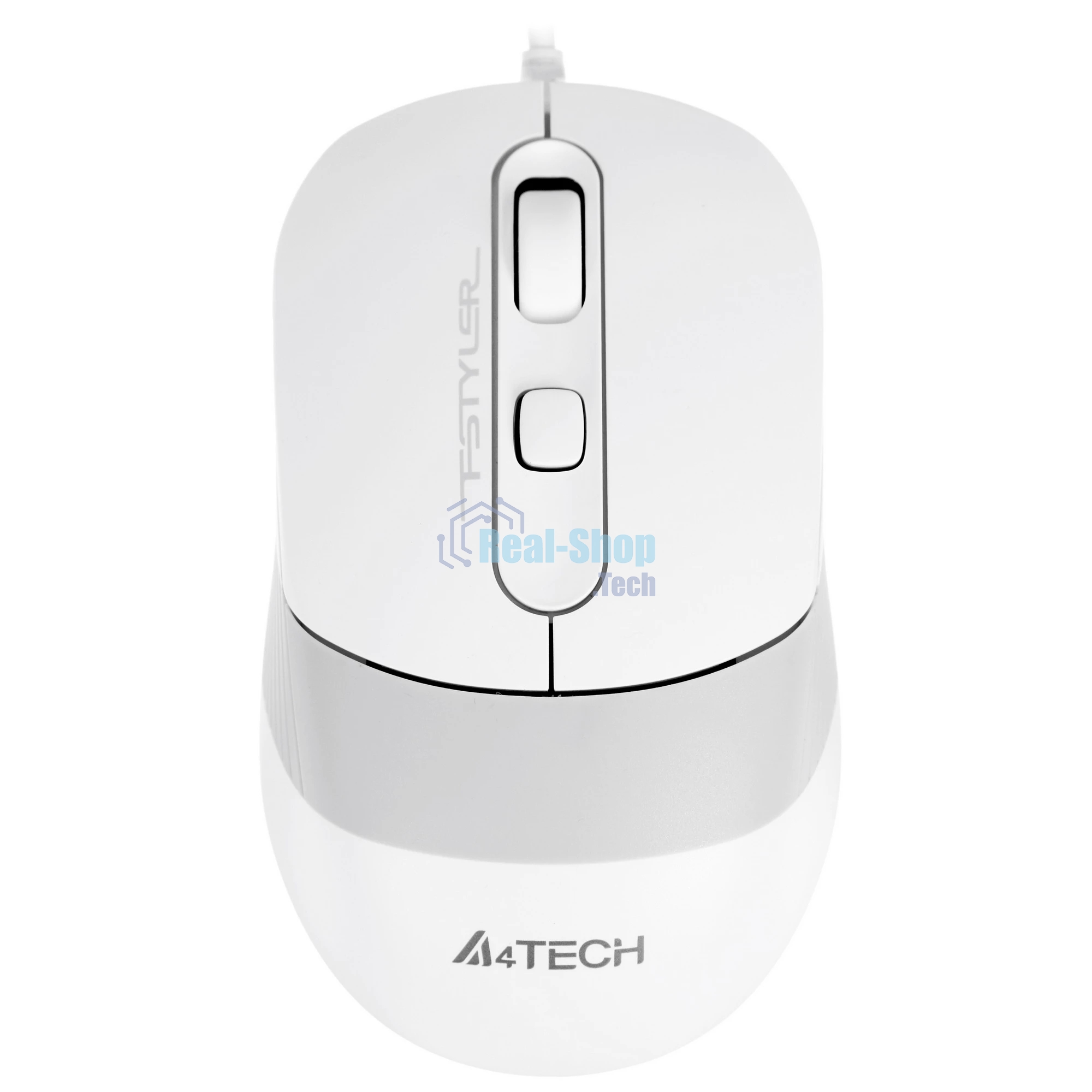 Комплект клавиатура+мышь A4Tech FStyler F1010 проводной, USB, 1600 DPI, белый/серый
