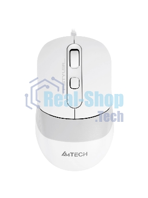 Комплект клавиатура+мышь A4Tech FStyler F1010 проводной, USB, 1600 DPI, белый/серый