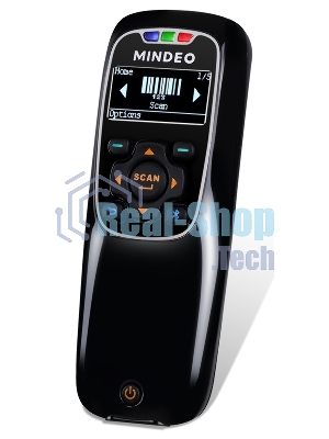 Сканер штрих-кода ручной Mindeo MS3690Plus Mark (MS3690-2D-HD(WI-FI)) 2D имидж, беспроводной, 100 скан/сек, USB, черный