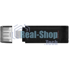 Флешка USB Kingston DataTraveler DT70 (DT70/64Gb), 64Gb, USB Type-C 3.2, R/W 70/45, черный