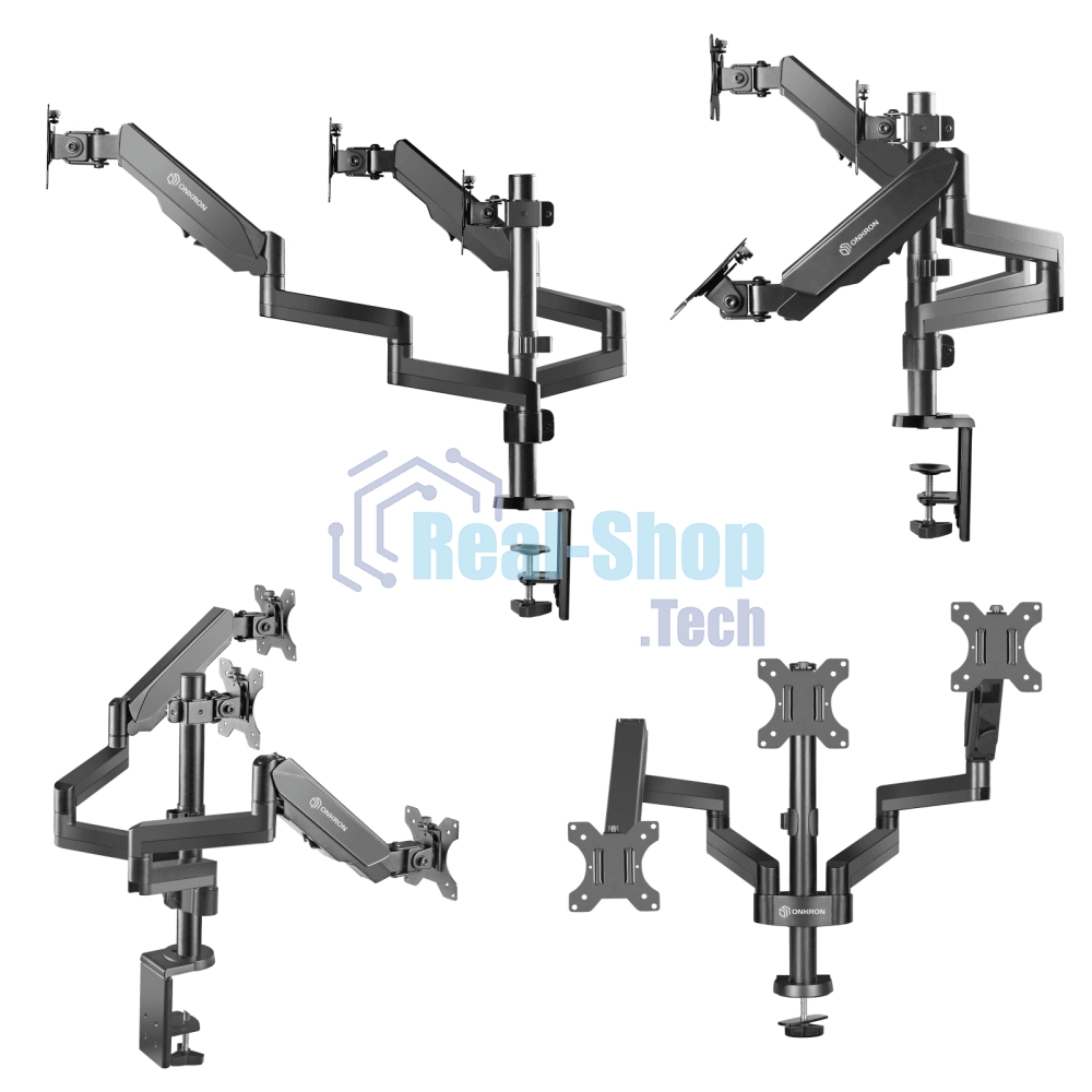 Кронштейн (держатель) ONKRON G280 для трех мониторов 13