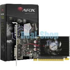 Видеокарта AFOX GT730 DDR3 4G 128Bit, LP Single fan, RTL (AF730-4096D3L6) RTL