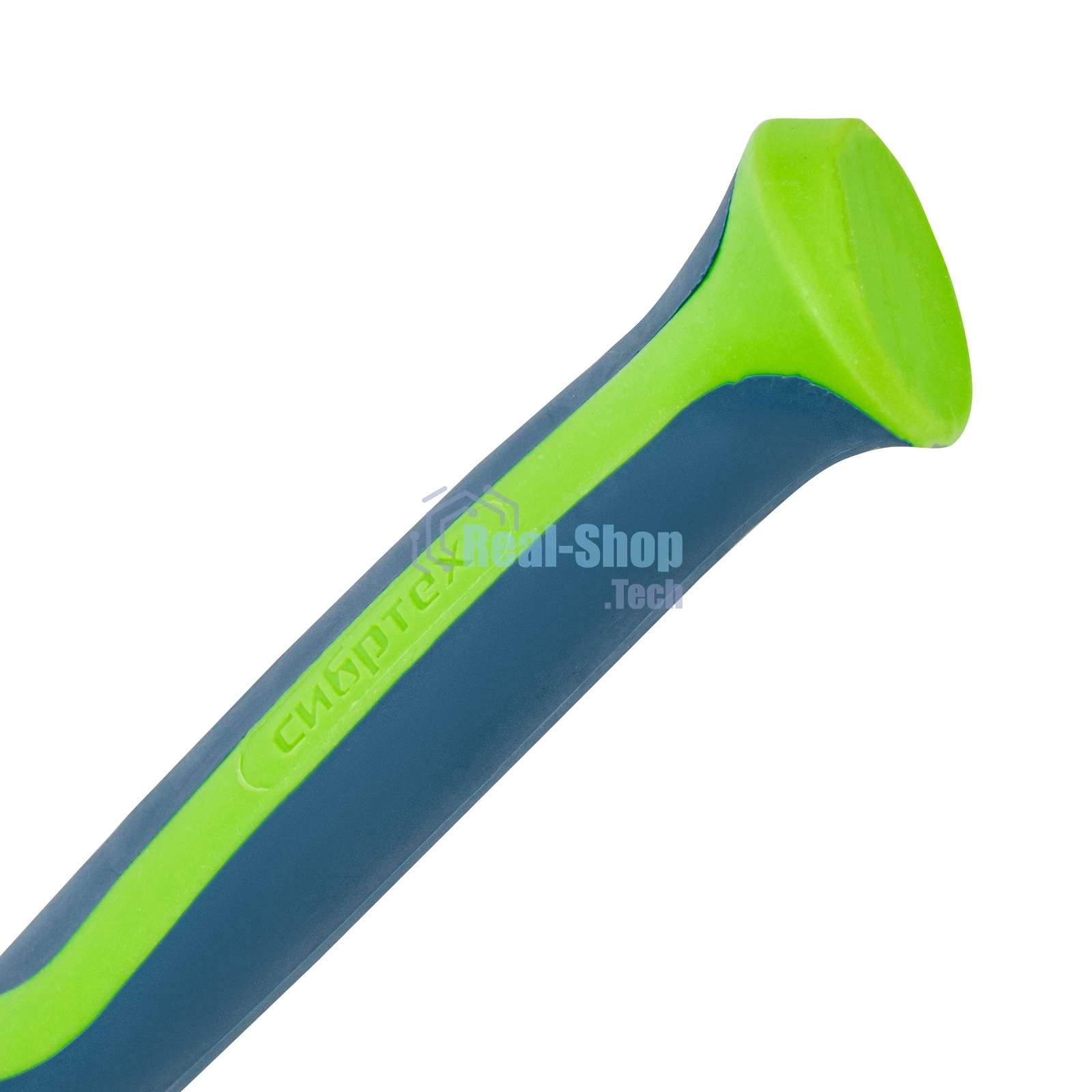 Киянка резиновая Сибртех, 680г., черная резина, фибергласовая рукоятка