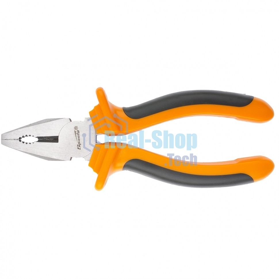 Плоскогубцы Sparta comfort 200мм комбинированные шлифованные двухкомпонентные рукоятки