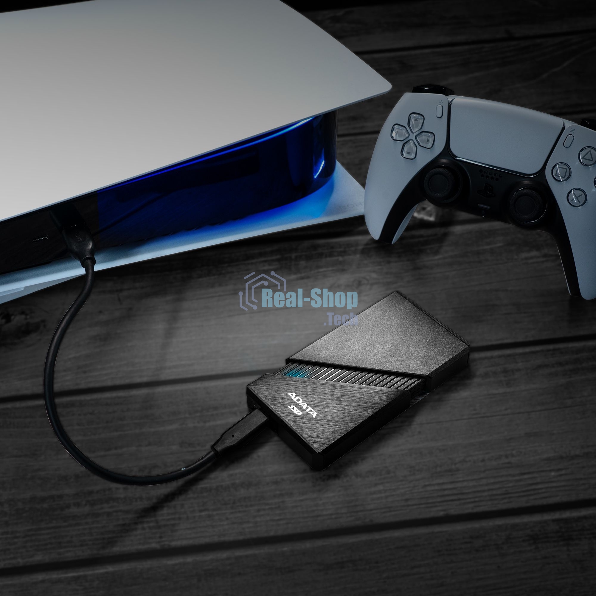 Внешний SSD ADATA USB-C 1Tb EXT. черный SE920-1TCBK