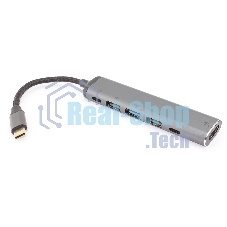 Кабель Type-C на HDMI + USB 3.1 + Type-C + USB 2.0 x2 + PD