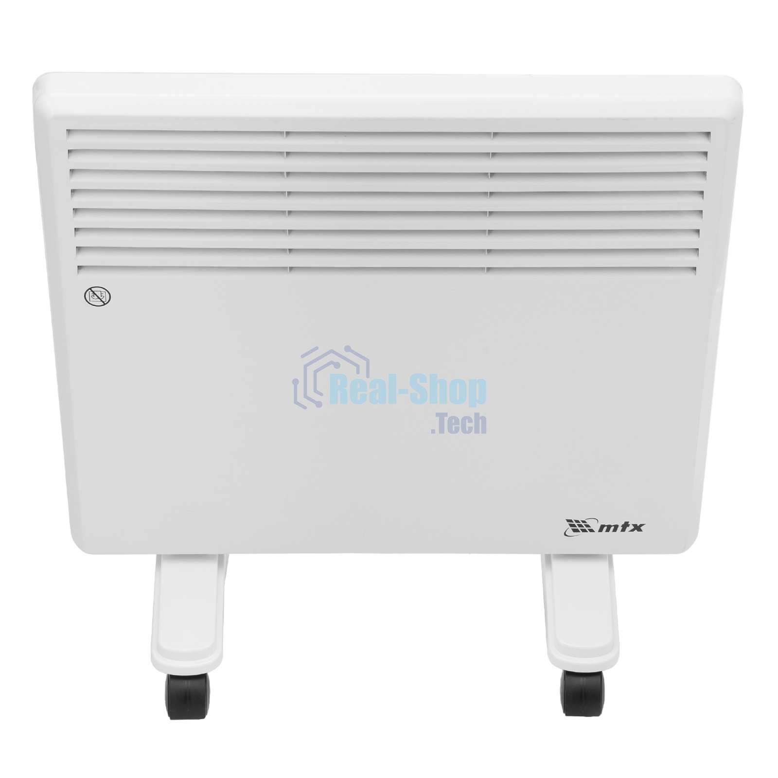 Конвектор электрический MTX CH-1000, белый, 1000 Вт, 10 м2, термостат