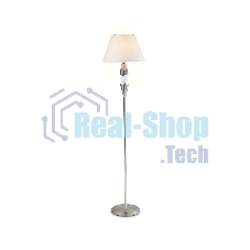 Светильник Ambrella light LH75265 SN/FR сатин никель/белый матовый E27 max 60W D360*1560