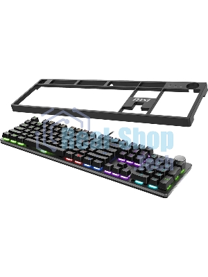 Клавиатура MSI Forge GK320 проводная, USB Type-A, чёрный