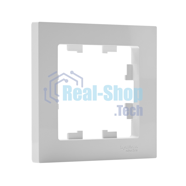 Рамка 1-м AtlasDesign белый SchE ATN000101