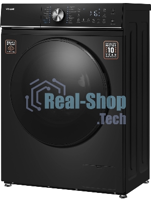 Стиральная машина Weissgauff WM 4106 D Black Edition черный, загрузка фронтальная 6 кг, 1000 об/мин, класс: А