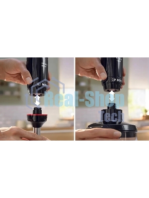 Блендер погружной Bosch MSM4B620 черный, 1000 Вт, плавная регулировка