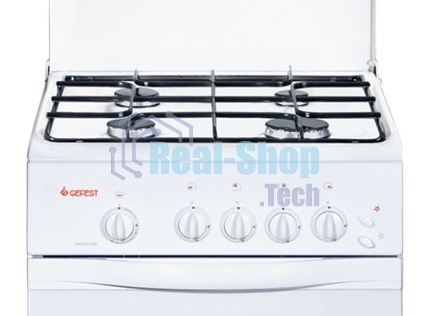 Плита газовая Gefest ПГ 3200-06 белый, конфорок 4 шт, духовка 42 л, 50 см x 85 см x 57 см