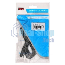 Кабель-удлинитель аудио Buro Jack 3.5 (m)/Jack 3.5 (f) 2м. черный BAAC003-2