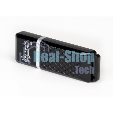 Флешка USB Smartbuy Quartz black (SB8GBQZ-K), 8Gb, USB 2.0, R/W 15/5, черный