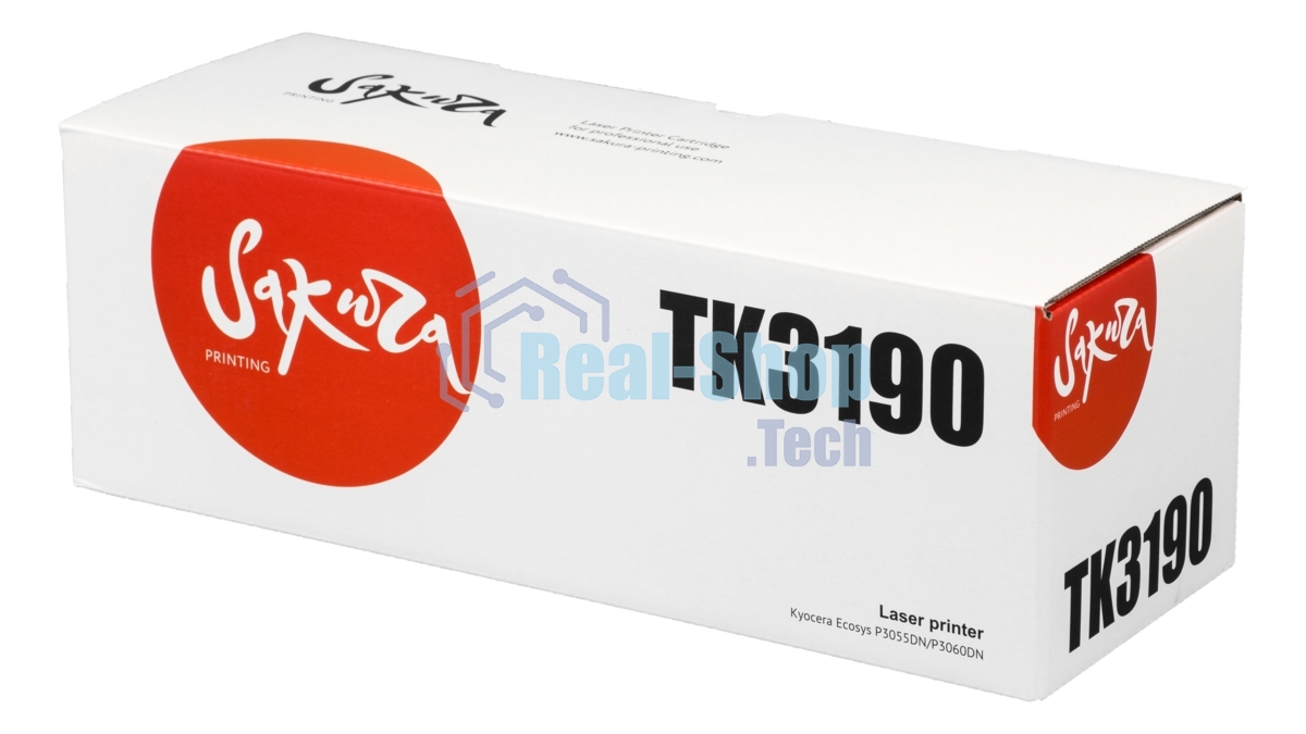 Картридж Sakura TK3190 для Kyocera Mita ECOSYS p3055dn/p3060dn, черный, 25 500 к.