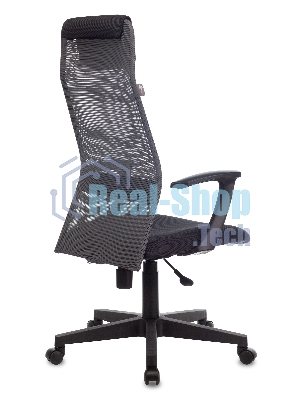 Кресло Бюрократ KB-8/DG/TW-12 TW-04 TW-12 серый, сетка