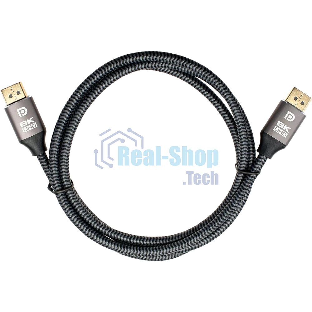 Кабель соединительный DP-DP 1.4V 8K@60Hz 1.5м, Telecom Pro TCG750-1.5M