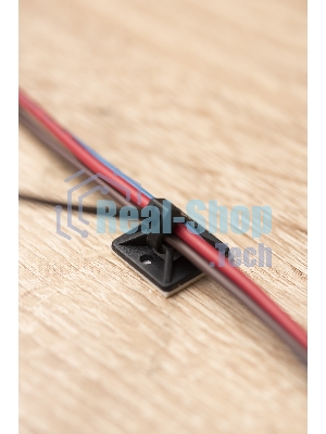 Площадка EKF plc-20x20-b самоклеящаяся (20х20 мм.) черная (100 шт.) EKF