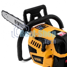 Пила цепная бензиновая Denzel DS-5218, шина 45 см, 52см3, 3 л.с., шаг 0,325, паз 1,5 мм, 72 зв