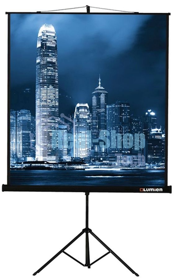 Экран на треноге Lumien 183x244см Master View LMV-100108 4:3 напольный рулонный