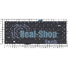 Клавиатура для ноутбука Acer Aspire M5-481T черная без рамки