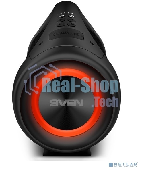 Колонка портативная Sven АС PS-370 черный 40W 2.0 BT