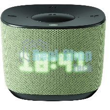 Умная колонка Sber Boom Home, 8Вт, с экраном, 1 динамик, часы, мультирум, TWS, Zigbee хаб, Wi-Fi, Bluetooth 5.0, Zigbee, Салют, фисташковый