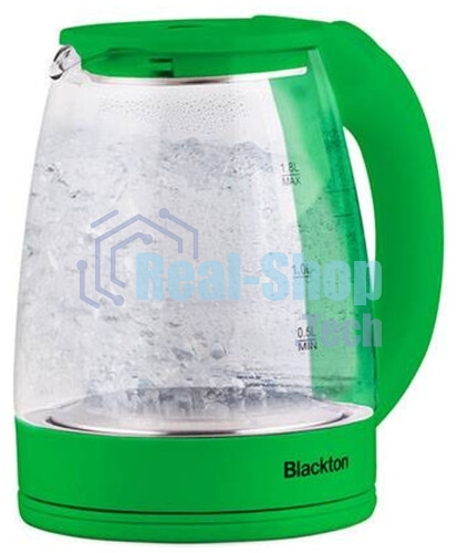 Чайник электрический Blackton Bt KT1800G Fresh Green. Мощность: 1500 Вт, Максимальный объем: 1.8 л