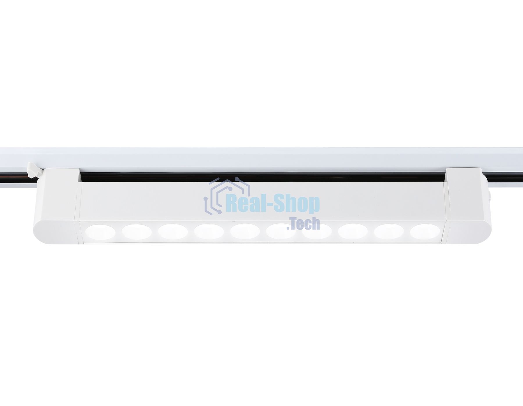 Трековый однофазный светильник Ambrella light GL6706 WH белый IP20 20W 4200K 24° 323*35*57