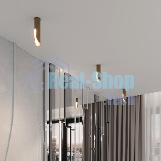 25113/LED 7W 3000K / Светильник потолочный светодиодный / латунь
