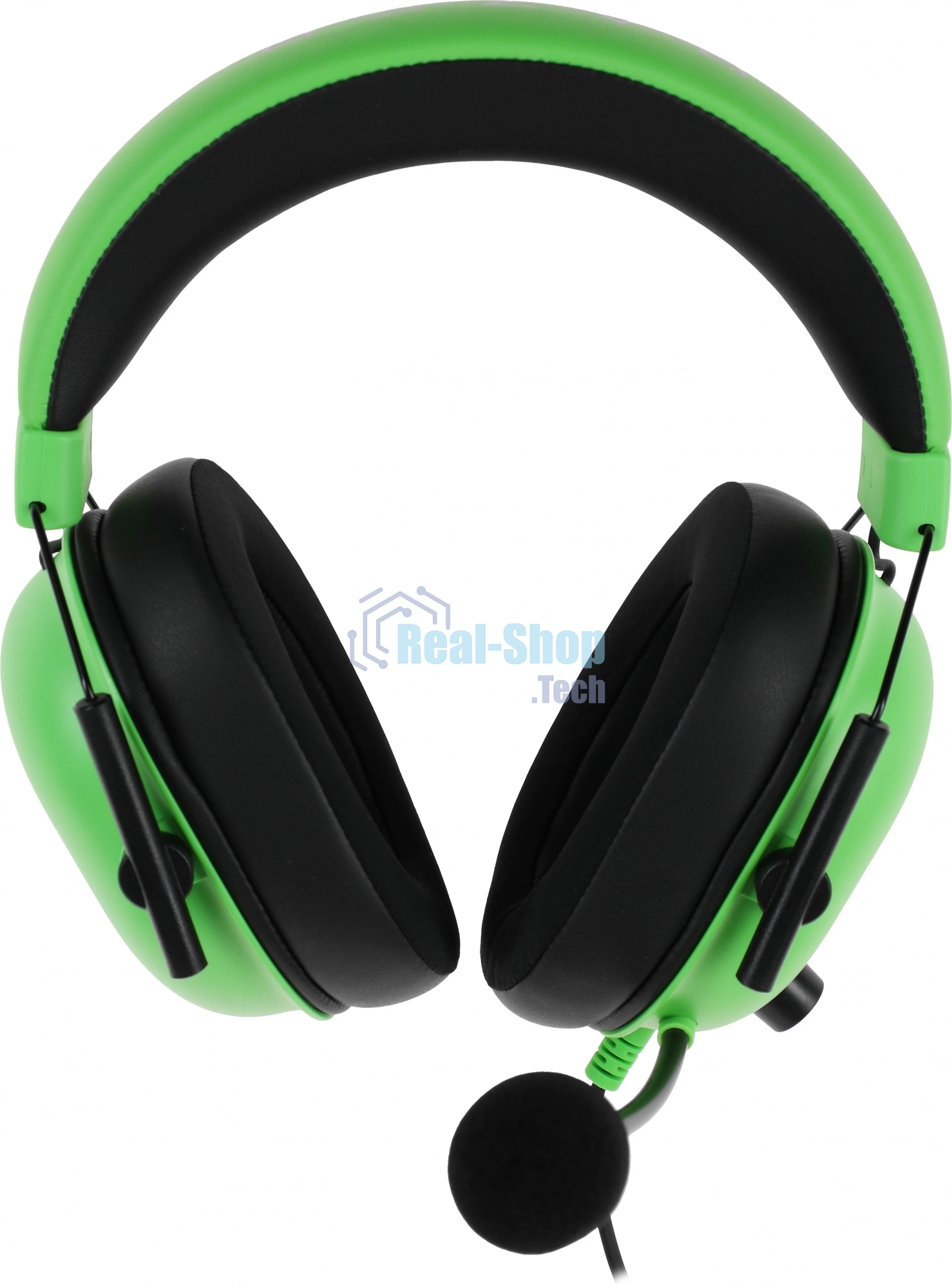 Гарнитура Razer Blackshark V2 X зеленый, проводная, 3.5 мм