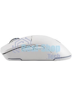 Мышь беспроводная Oklick 900GMW белый, 26000 dpi, радиоканал, Bluetooth, USB, кнопки - 6
