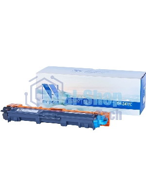 Картридж NVPrint совместимый Brother TN-241T Cyan для HL-3140CW/3150CDW/3170CDW/DCP-9020CDW/MFC-9140CDN/9330CDW/9340CDW (1400k)
