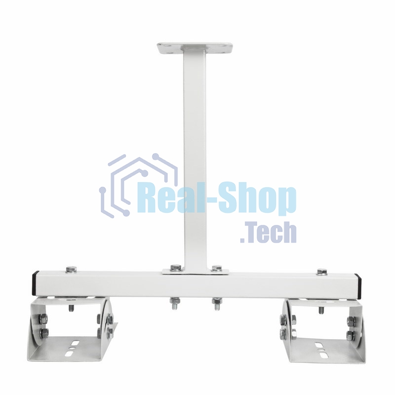 Кронштейн для камер видеонаблюдения Rexant двойной с поворотными площадками, 30 см