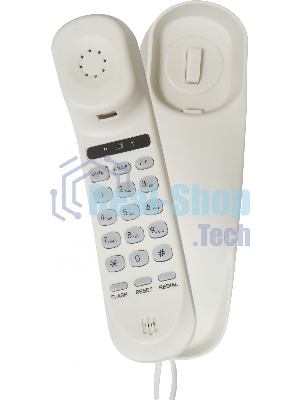 Телефон проводной Ritmix RT-002 белый