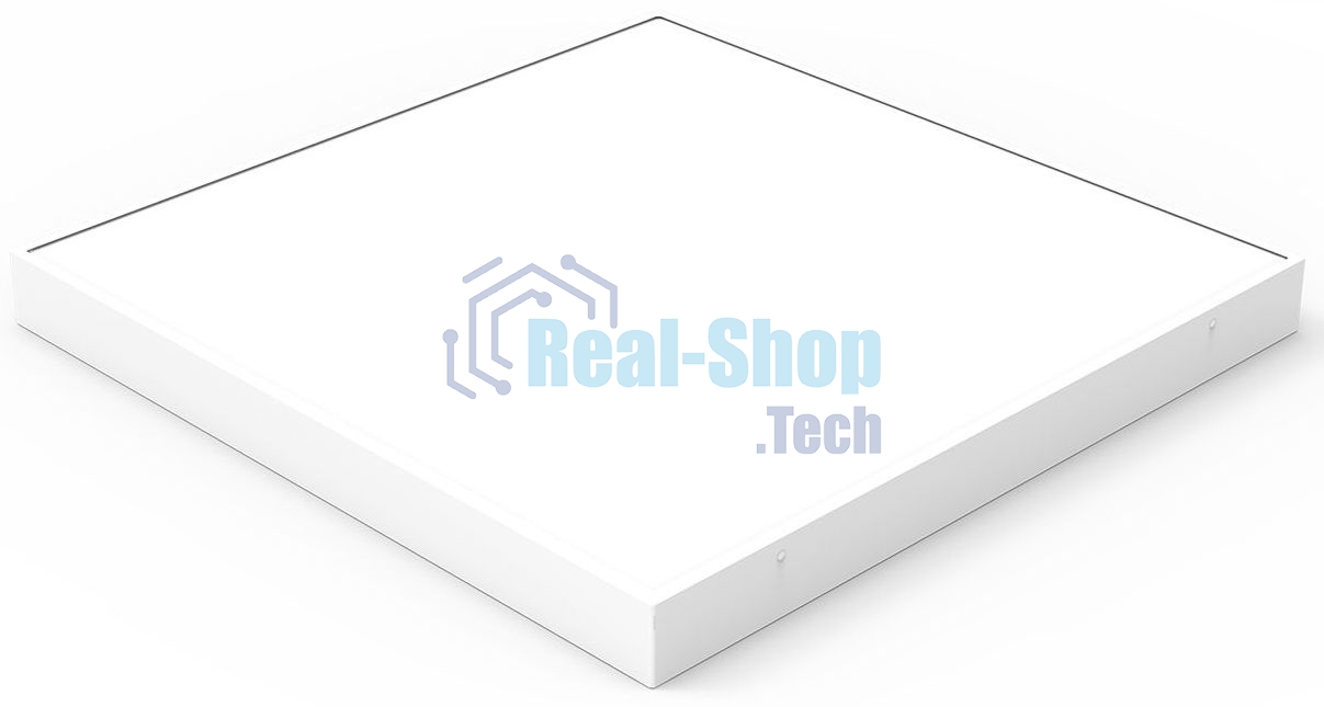 Светильник светодиодный Gauss MIR 595х595х50 35Вт 3000лм 4000К IP40 офисный встраив. накладной с опаловым рассеив. (аналог ЛВО)