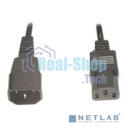 Кабель питания сист.блок-монитор Gembird 4.5-5.0м, черный, с зазем., пакет PC-189-15