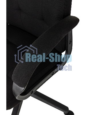 Кресло Бюрократ CH 002 3C11 черный, ткань