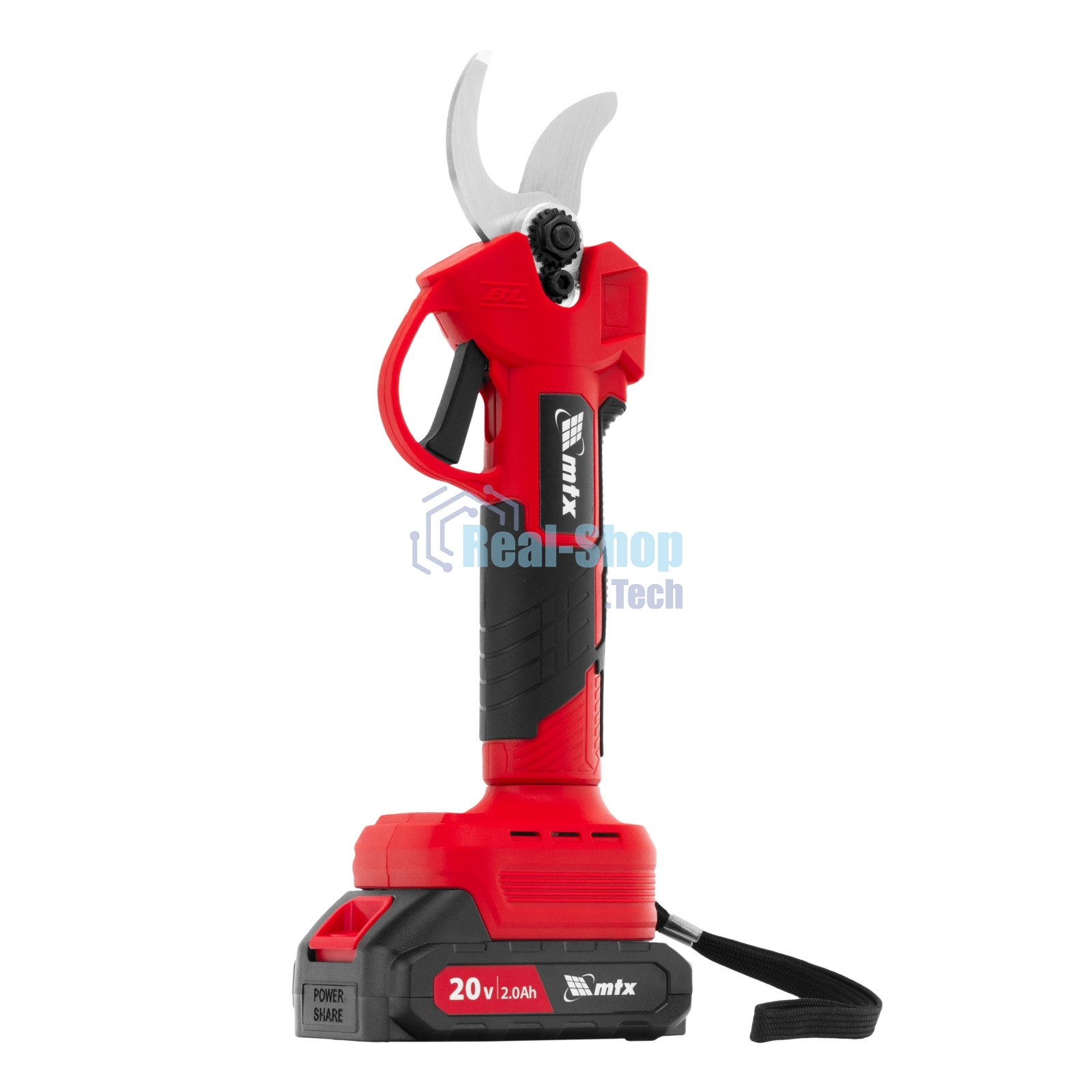 Секатор аккумуляторный, бесщет., MTX BP-25, Li-Ion, 20 В